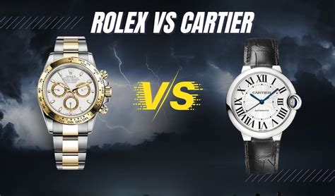 quadrante rolex cartier|cartier watches vs rolex.